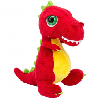 Suki Soft Dinoz Red & Yellow T-Rex Medium 14 Suki Soft Dino’z Red & Yellow T-Rex Medium