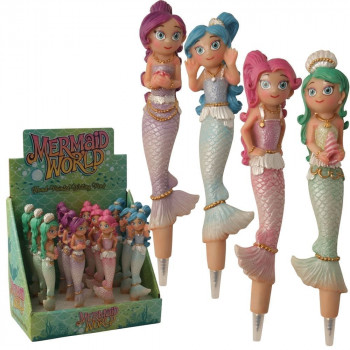 Mermaid Sculpted Pen 6 mermaid pen