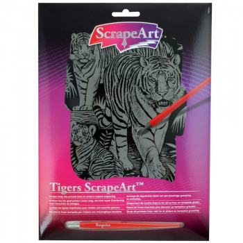 Tigers ScrapeArt 13 tigers