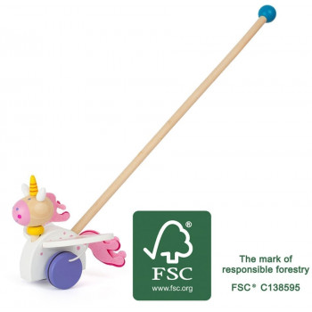 Push-along Toy Luna The Unicorn 12 Push-along Toy Luna The Unicorn - Animal Toy Shop -
