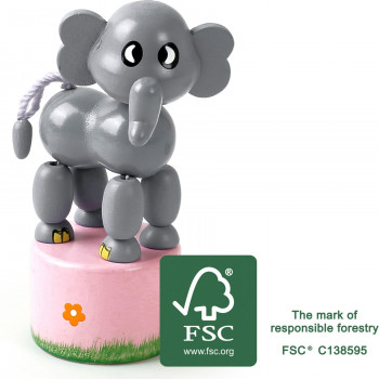 legler small foot Druecktier Elefant FSC