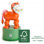 legler small foot Druecktier Nilpferd FSC