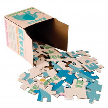 Elvis the Elephant 24 Piece Mini Puzzle - Image 2