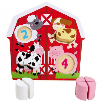 Puzzle - Farmer´s Animals 11 Puzzle - Farmer´s Animals - Animal Toy Shop -