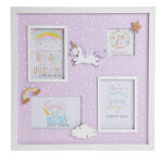 Unicorn Lullaby Collage Frame 1 unicorn frame