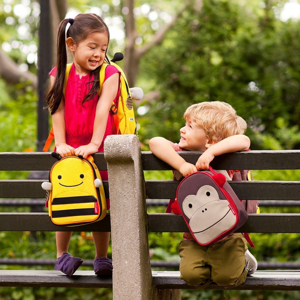 Zoo Lunchie Insulated Kids Lunch Bag Dog Monkey 3 zoo lunchie monkey