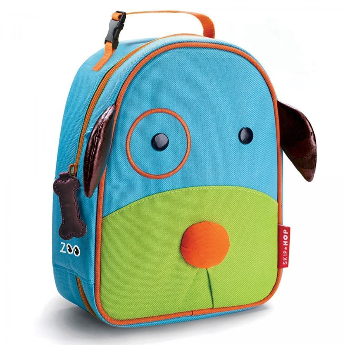 Zoo Lunchie Insulated Kids Lunch Bag Dog