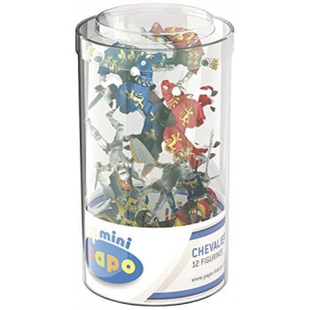 Mini Knights - Tube, 12 Pcs 11 Mini Knights - Tube, 12 Pcs - Animal Toy Shop -