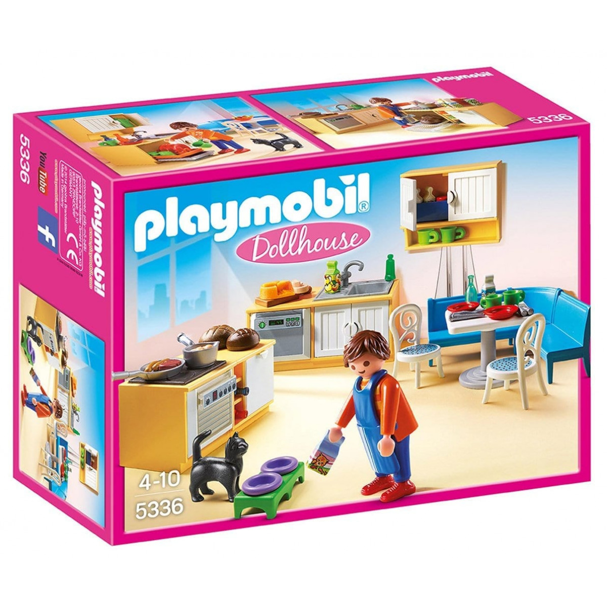 Playmobil Dollhouse Country Kitchen - Animal Toy Shop -