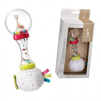 Sophie the Giraffe by Sophie la girafe Soft Maracas Rattle - Animal Toy Shop -