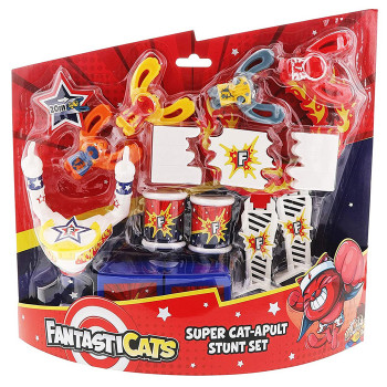 Fantasticats Super Cat-apult Stunt Set 9 Fantasticats Super Cat-apult Stunt Set - Animal Toy Shop -
