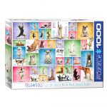 EuroGraphics Yoga Dogs 1000Pcs 1 6000-0954-1