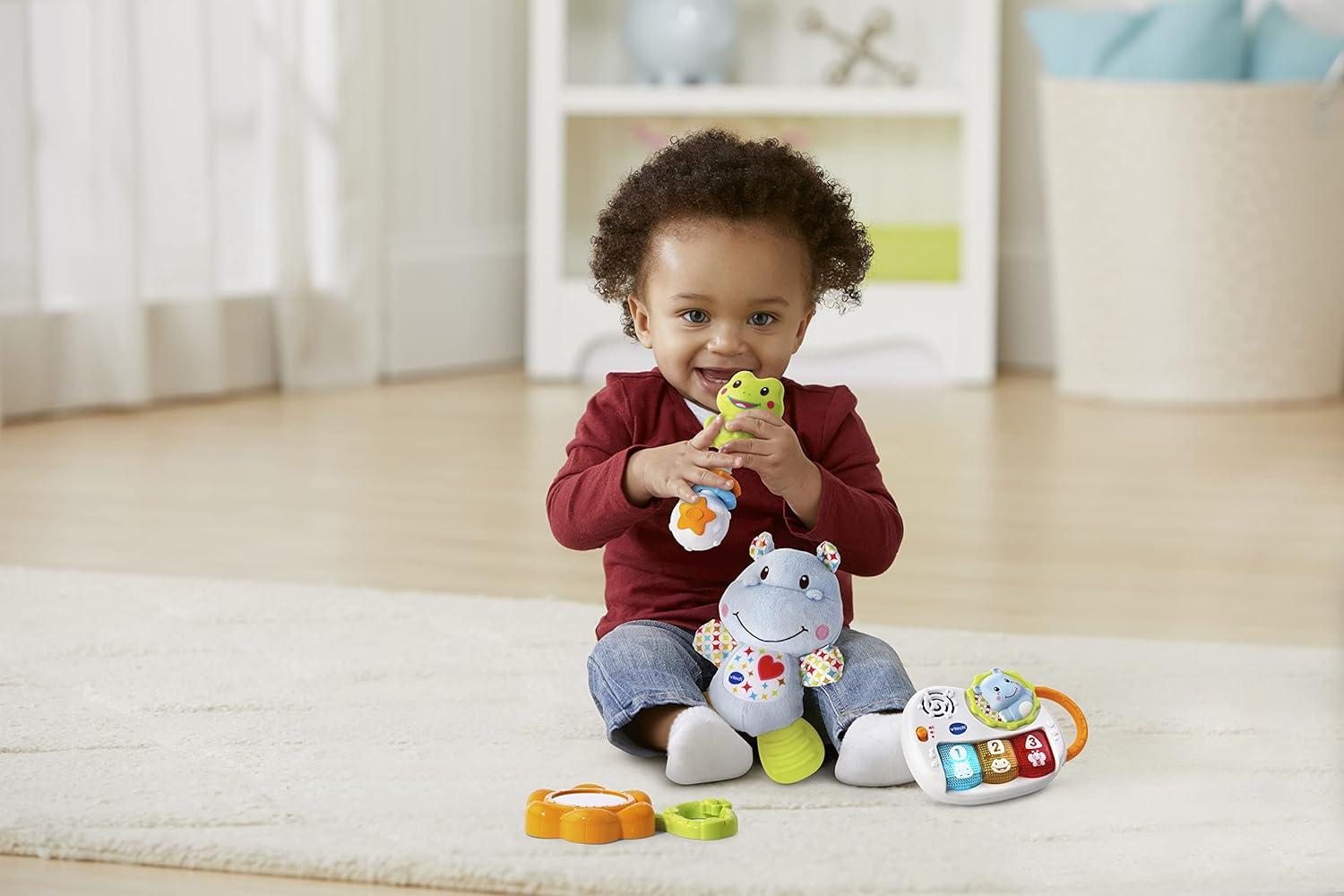 VTech My First Gift Set, New-born Baby Toys, Baby Teether, Baby Rattle ...
