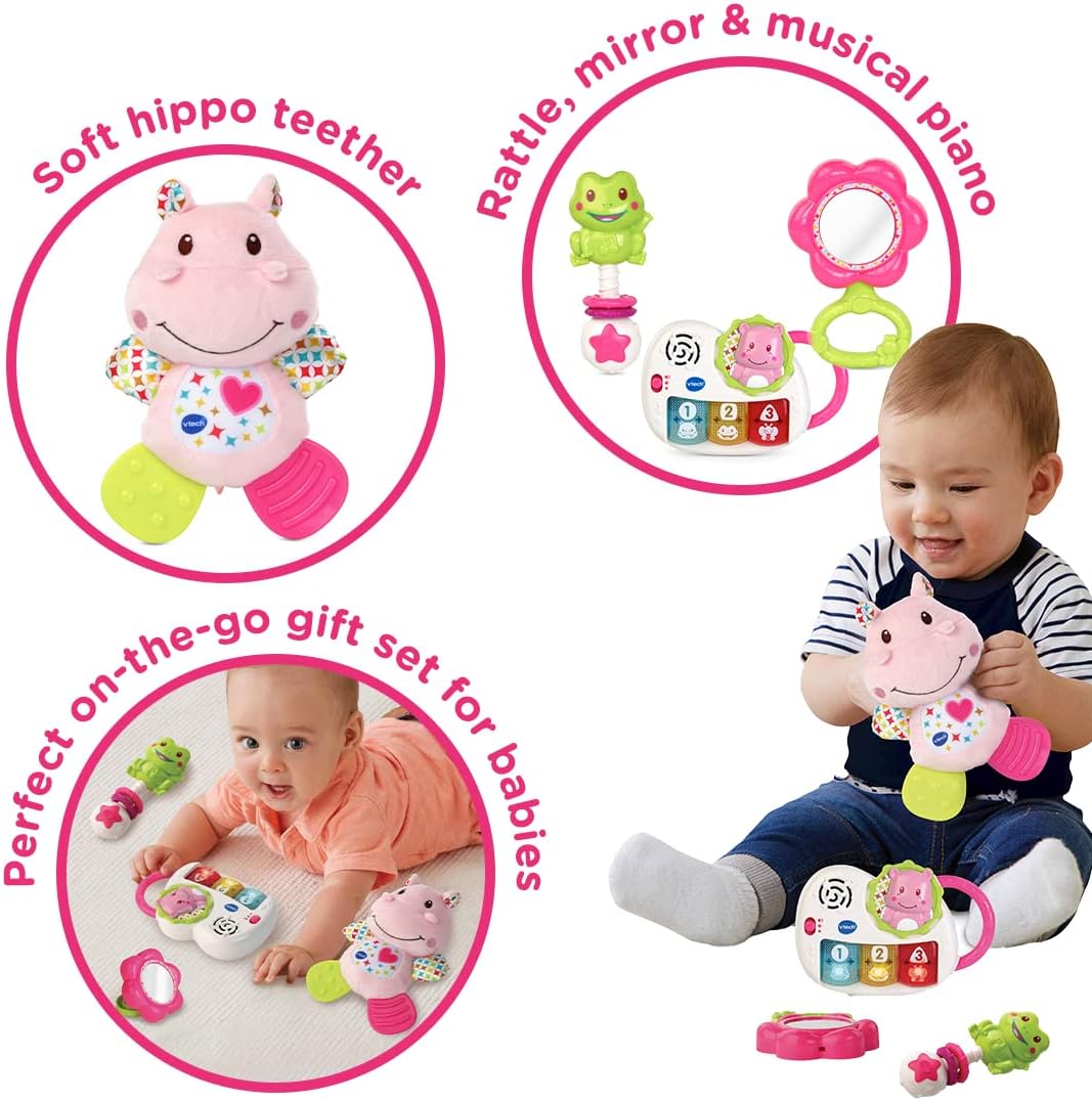VTech My First Gift Set, New-born Baby Toys, Baby Teether, Baby Rattle ...